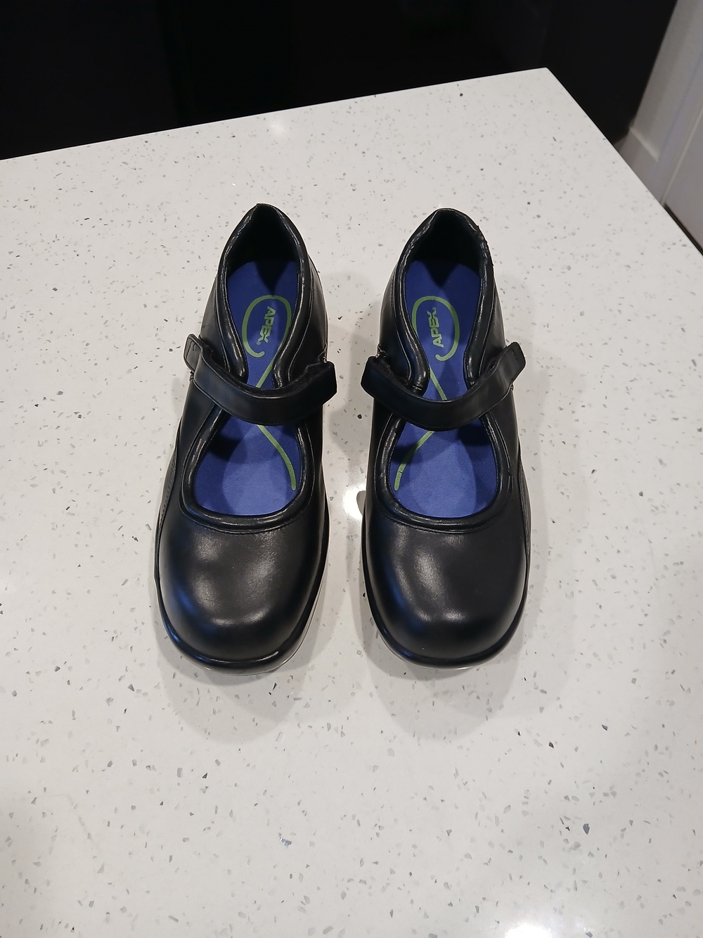 Apex Kids' Black Mary Jane School Shoes Sz 11